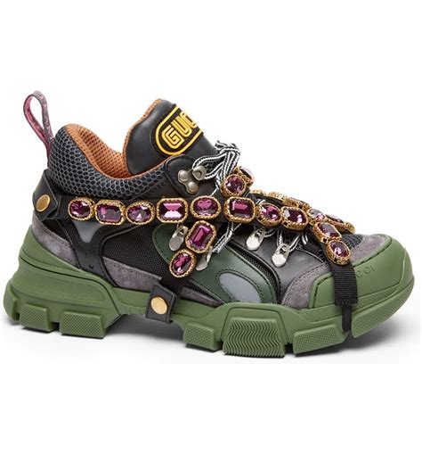 gucci flashtrek jewel|Gucci women's sneakers.